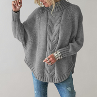 Stylish Women's Sweater - Celeste-Grey-S-State of Style