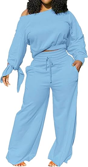 Stylish Women's Sweatsuit - Lola-Blue-S-State of Style