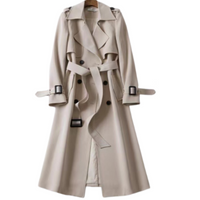 Stylish Women's Trench Coat - Astra-Beige-S-State of Style