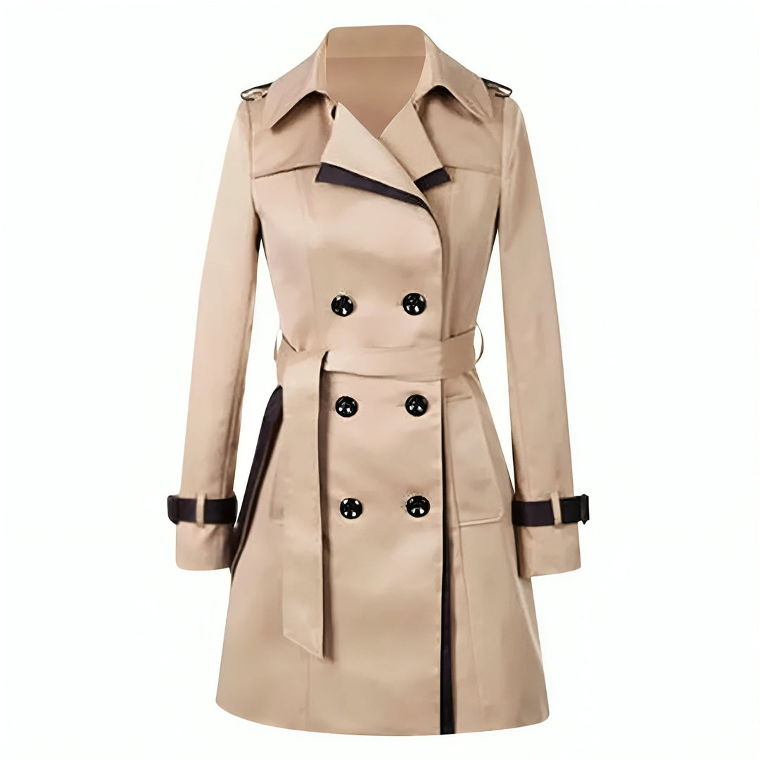 Stylish Women’s Trench Coat - Sophie-Khaki-S-State of Style