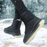 Stylish Women's Winter Boots - Elara-4.5-Black-State of Style