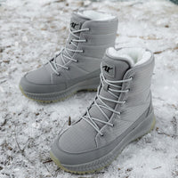 Stylish Women's Winter Boots - Elara-4.5-Grey-State of Style