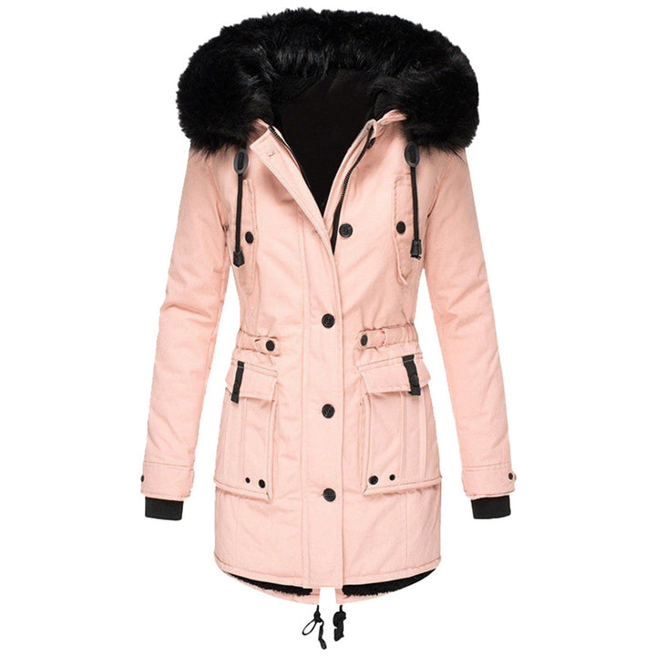 Stylish Women's Winter Coat - Elise-Pink-S-State of Style
