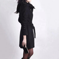 Stylish Women's Winter Coat with Belt - Sophie-Brown-M-State of Style