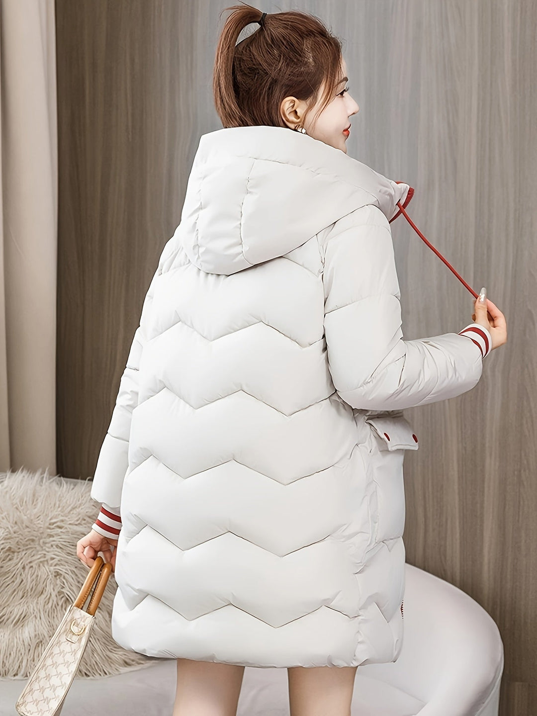 Stylish Women's Winter Jacket - Sophie-Black-S-State of Style
