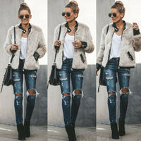 Stylish Women's Winter Jacket | Warm and Comfortable-Beige-XS-State of Style