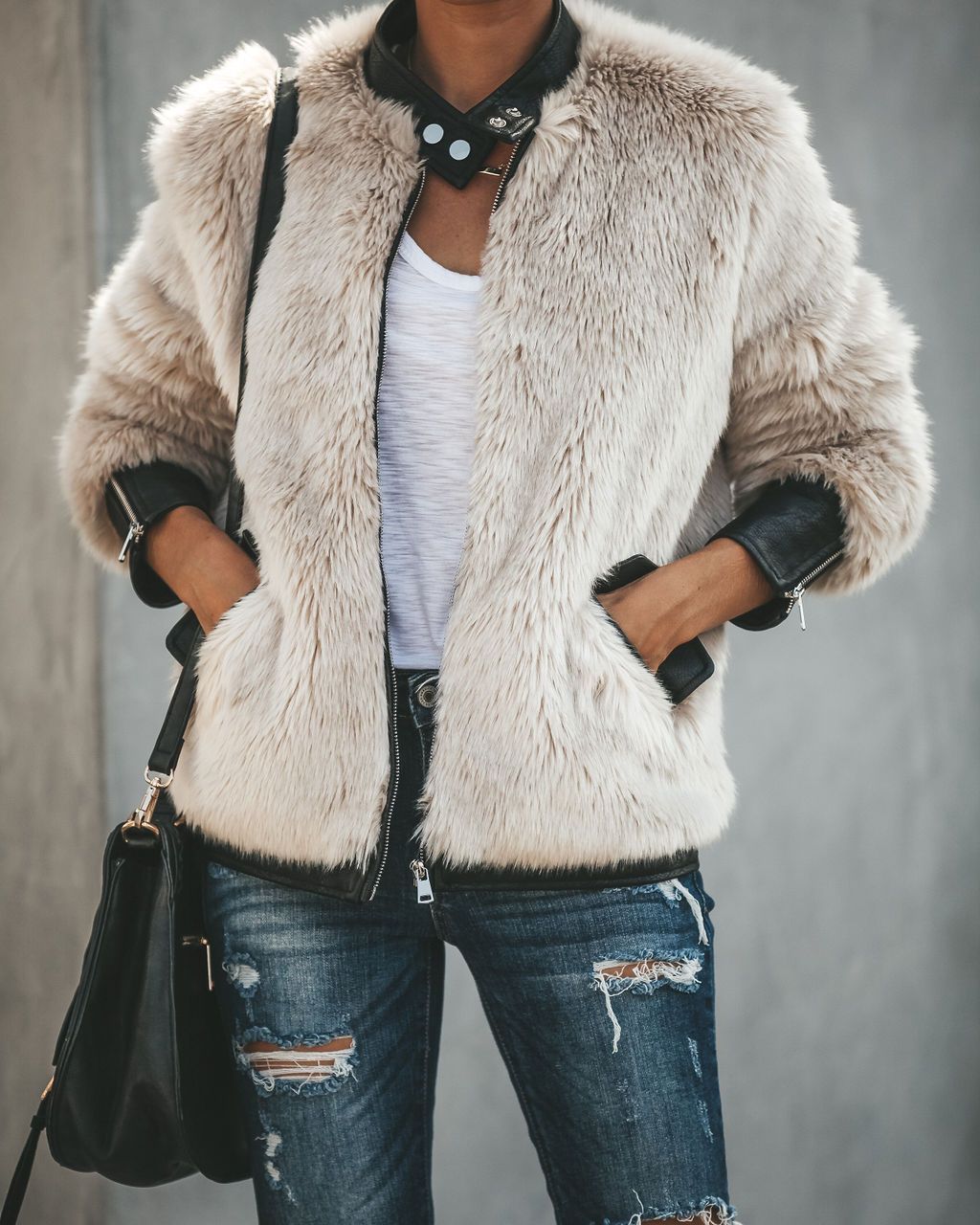 Stylish Women's Winter Jacket | Warm and Comfortable-Beige-XS-State of Style