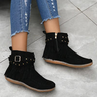 Stylish Women's Winter Shoes - Sienna-Beige-4-State of Style