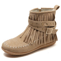 Stylish Women's Winter Shoes - Sienna-Beige-4-State of Style