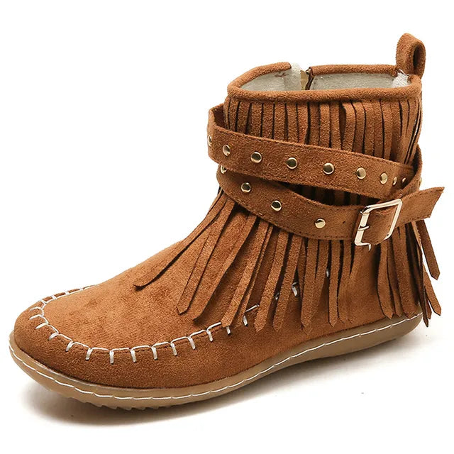 Stylish Women's Winter Shoes - Sienna-Brown-4-State of Style