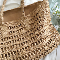 Stylish Woven Handbag for Women - BreezeTote-Brown-State of Style