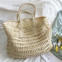 Stylish Woven Handbag for Women - BreezeTote-White-State of Style