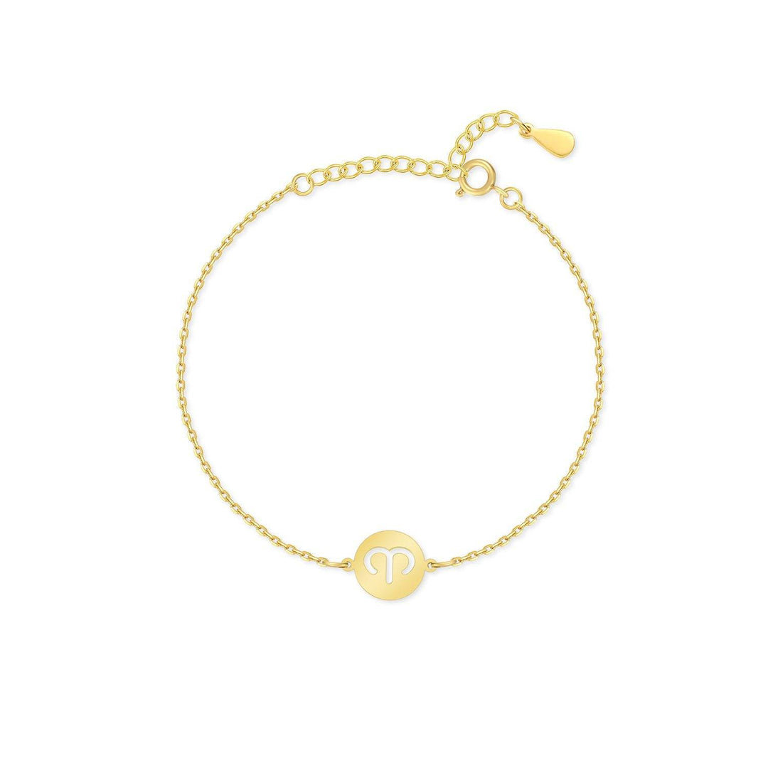 Stylish Zodiac Bracelet – Lyra-Gold-Aries-State of Style