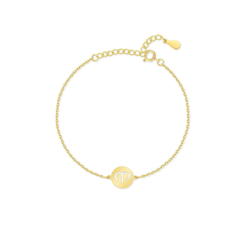 Stylish Zodiac Bracelet – Lyra-Gold-Aries-State of Style
