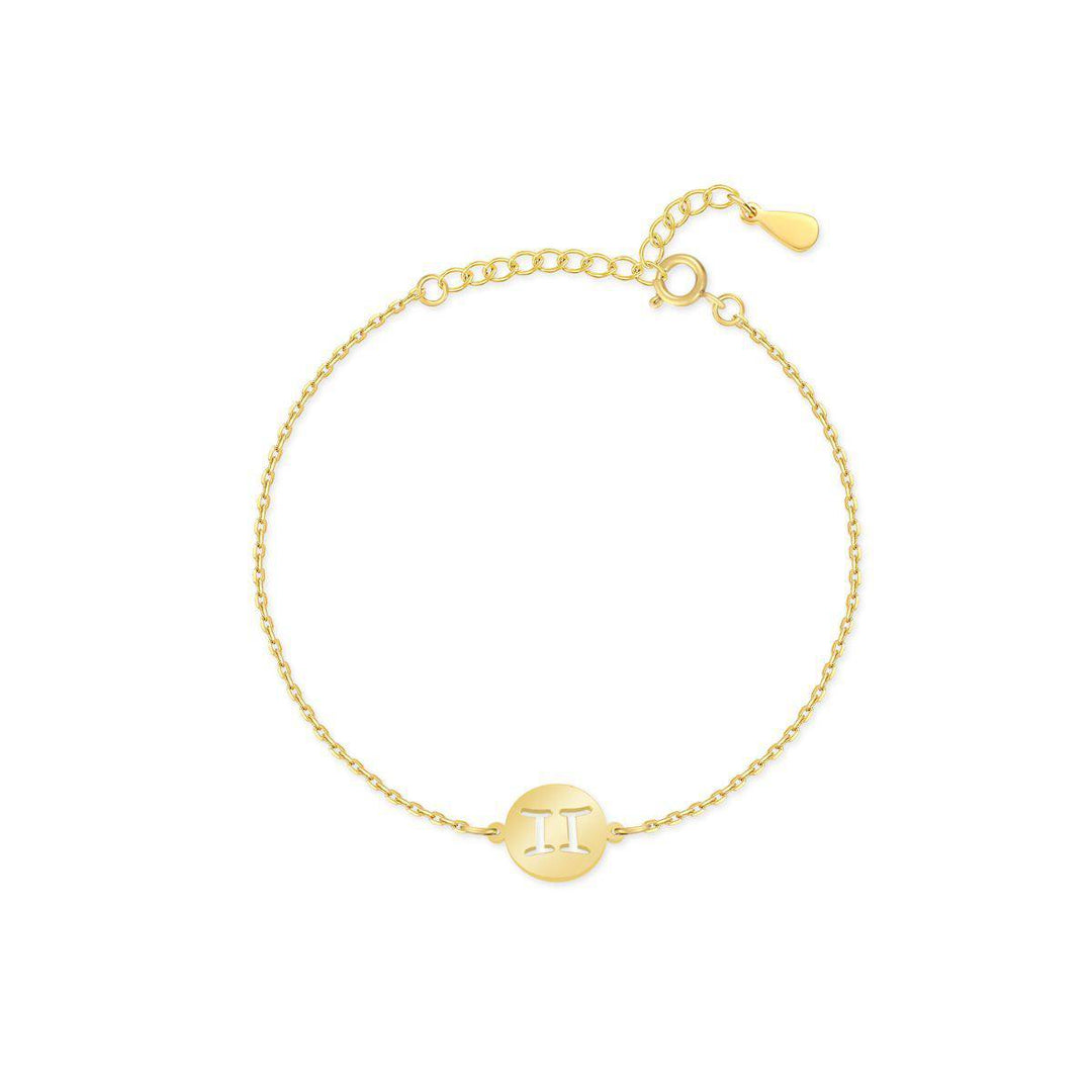 Stylish Zodiac Bracelet – Lyra-Gold-Gemini-State of Style