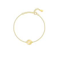 Stylish Zodiac Bracelet – Lyra-Gold-Leo-State of Style