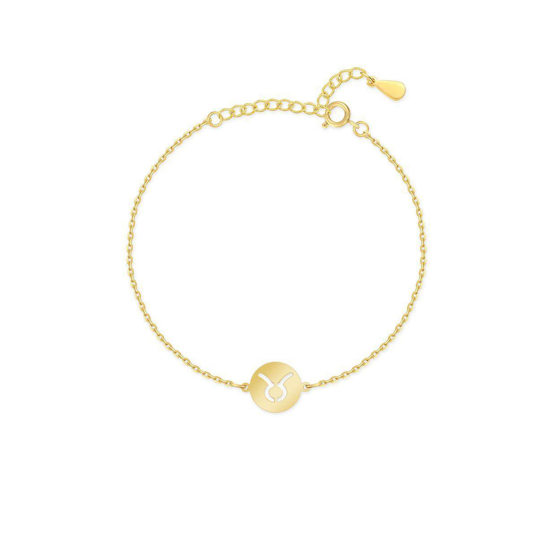 Stylish Zodiac Bracelet – Lyra-Gold-Taurus-State of Style