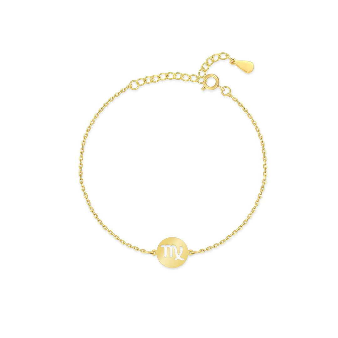 Stylish Zodiac Bracelet – Lyra-Gold-Virgo-State of Style