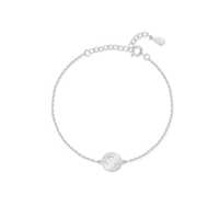 Stylish Zodiac Bracelet – Lyra-Silver-Leo-State of Style