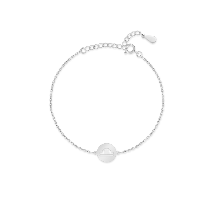 Stylish Zodiac Bracelet – Lyra-Silver-Libra-State of Style