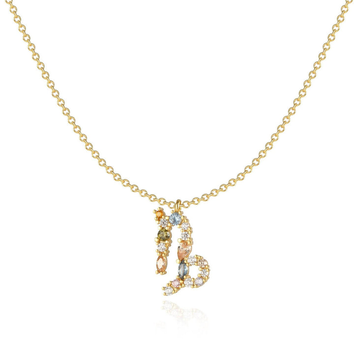 Stylish Zodiac Necklace - Celestia-Gold-Capricorn-State of Style