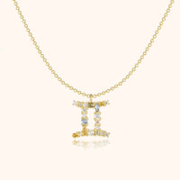 Stylish Zodiac Necklace - Celestia-Gold-Gemini-State of Style