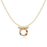 Stylish Zodiac Necklace - Celestia-Gold-Taurus-State of Style