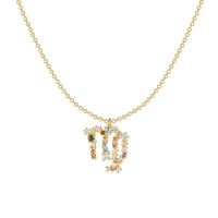 Stylish Zodiac Necklace - Celestia-Gold-Virgo-State of Style
