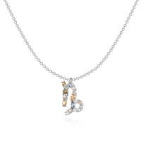Stylish Zodiac Necklace - Celestia-Silver-Capricorn-State of Style