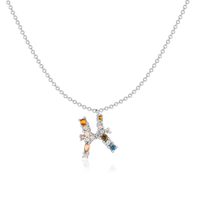 Stylish Zodiac Necklace - Celestia-Silver-Pisces-State of Style