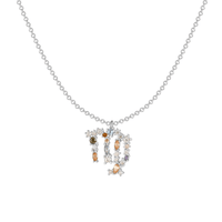 Stylish Zodiac Necklace - Celestia-Silver-Virgo-State of Style