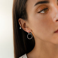 Subtle Stylish Earrings – Nova-Silver-State of Style