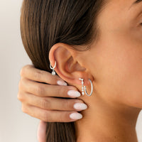 Subtle Stylish Earrings – Nova-Silver-State of Style