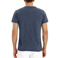 Summer Cotton Men's T-shirt – Finn-Dark blue-S-State of Style