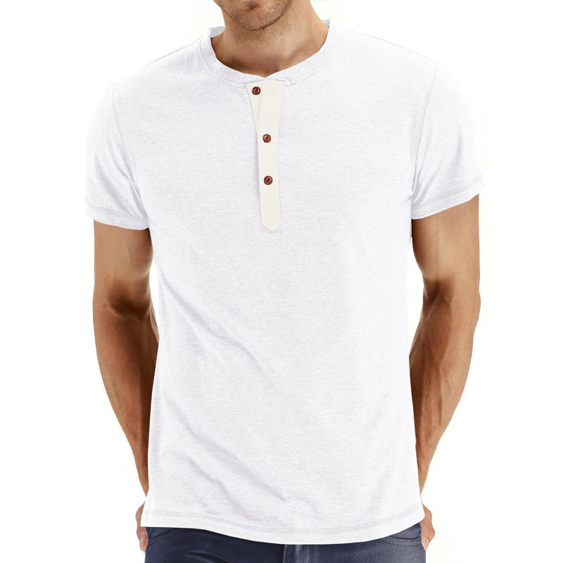 Summer Cotton Men's T-shirt – Finn-White-S-State of Style