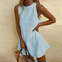 Summer Dress - Eva-Light Blue-XS-State of Style