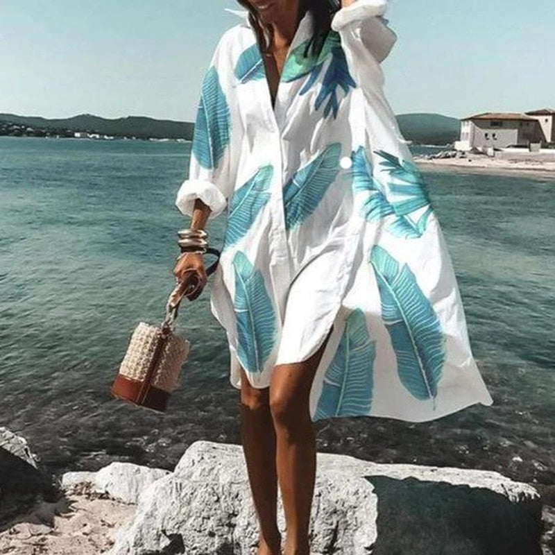 Summer Dress - Evi-Blue-S-State of Style