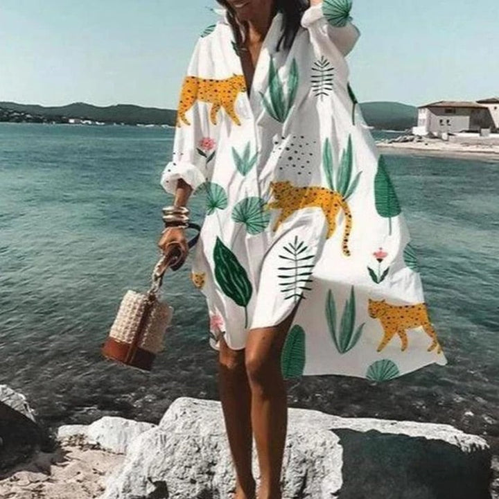Summer Dress - Evi-Leopard-S-State of Style