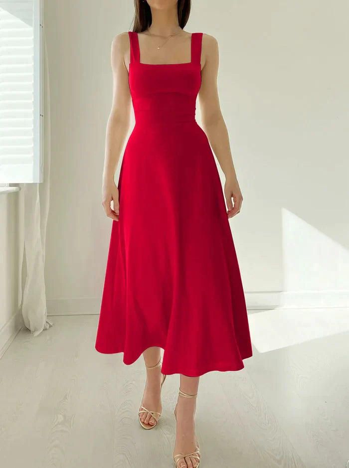 Summer dress – Florentine-Red-XS-State of Style