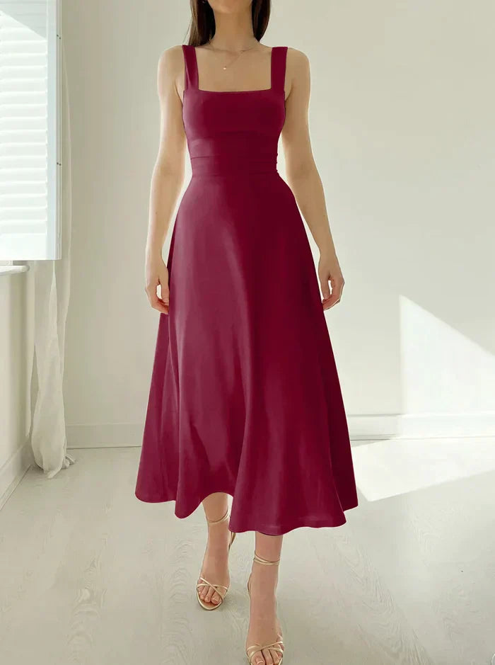 Summer dress – Florentine-Wine red-XS-State of Style