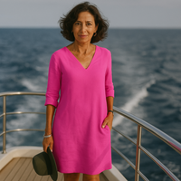 Summer Dress with Unique Look - Mila-Purple-S-State of Style