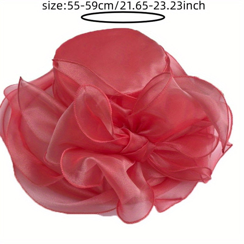 Summer Hat with Breathable Sunshade and Wide Brim - Alara-Pink-State of Style
