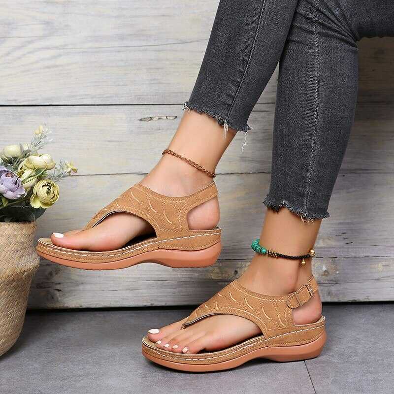 Summer Ladies Sandals - SunStyle-Beige-3.0-State of Style