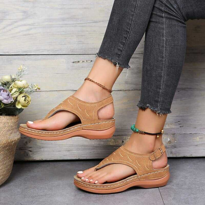 Summer Ladies Sandals - SunStyle-Beige-3.0-State of Style