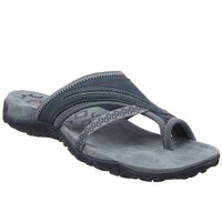 Summer Ladies T-Strap Slipper Sandals – Alina-Gray-3-State of Style
