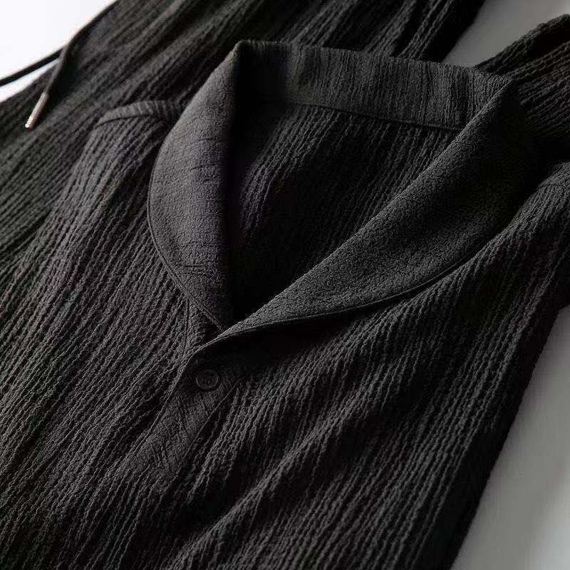 Summer Linen Set for Men - Arion-White-S-State of Style