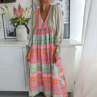 Summer maxi dress with gradient – Solenne-S-State of Style