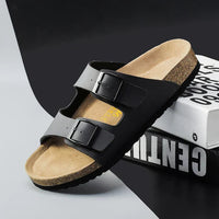 Summer sandals for Men - Solaro-Black-7-State of Style