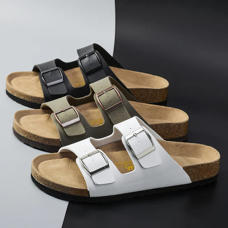Summer sandals for Men - Solaro-Black-7-State of Style