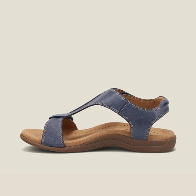 Summer sandals with Adjustable Fit - Solaro-Blue-3-State of Style